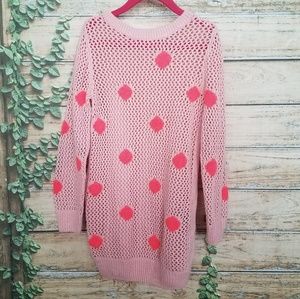 H&M girl polka dot sweater